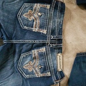 Rock Revival Betty Easy Skinny Jeans Size 34